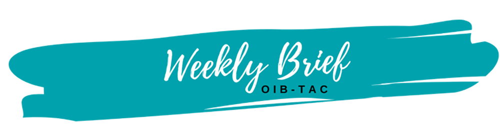 Image of OIB-TAC Weekly Brief Header