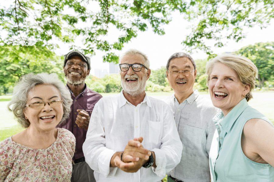 Group smiling