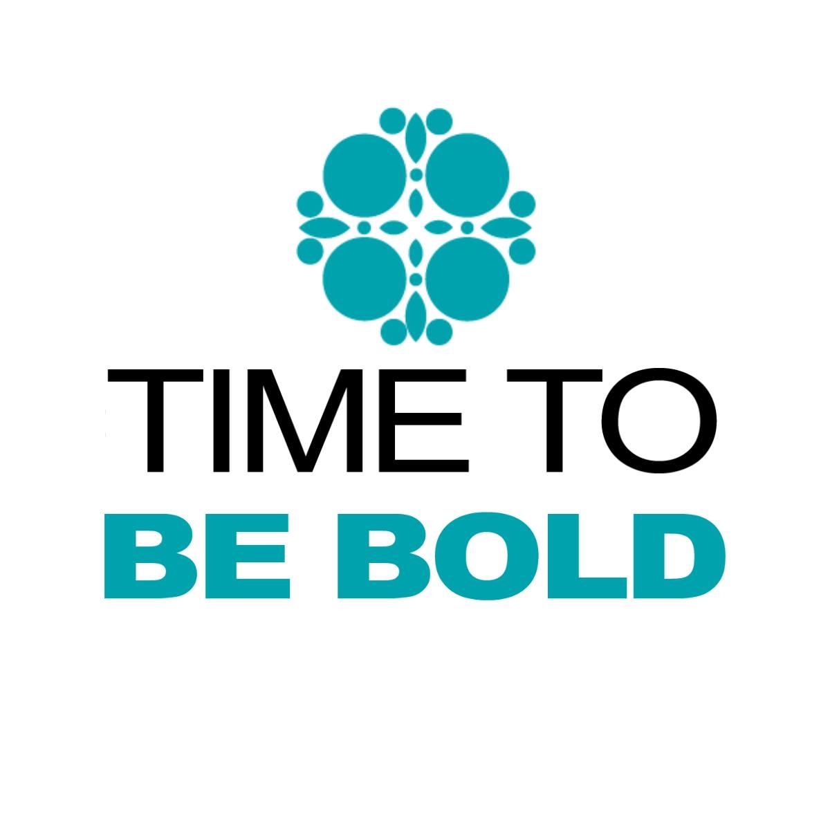 Time to be bold logo.